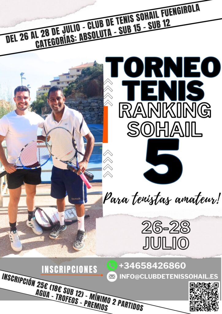 Torneo 5 Ranking Sohail